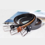 Fashion Reversible Genuine Leather Jeans Pin Buckle Belts