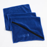 Promotional Custom High Quality Quick Dry Microfiber Sports Towel with Pocket