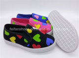 Children Sneaker Shoes Injection Canvas Shoes Slip-on Footwear (ZL1017-15)