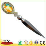 Classical Souvenir Metal Letter Opener with Customized Logo