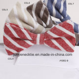 Cotton Printed Striped Bow Tie Jys002-B