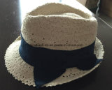 2017 New Lace Fedora Hats with Big Bowknot (CPA_60246)