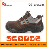 Men Leather Safety Shoes Work Boot