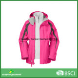 Top Quality Winter 3-in-1 Ski Jacket for Outdoor Sports Jacket