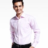 Men's Long-Sleeve Slim-Fit Point Collar Shirt Mtm20130045