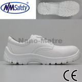 Nmsafety White Micro-Fibre Ladies Safety Shoes