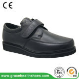 High Quality Nappa Leather Orthopedic Shoes for Protecting Diabetic Feet
