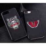Fashion Design Embroidery Pattern PC Mobile Phone Case for iPhone 7