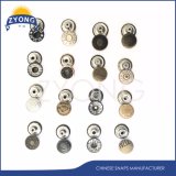 Custom Logo Plating Metal Buttons Made in Buttons Manufacturer