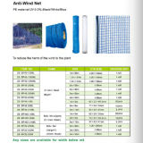 Green Plastic Anti Wind Net