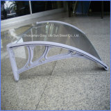 Single and Modern Door Polycarbonate Canopy Awning with UV Resistant