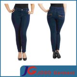 Blue Stretch Skinny Women Plus Size Jeans (JC1370)