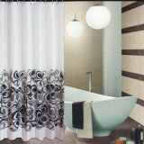 Fashion Shower Curtain 100%Poly Waterproof Shower Curtain (JY-493)