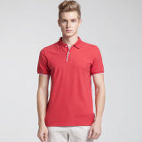 Design 100% Cotton Dri Fit Cool Cotton Customize Men's Red Polo Shirts