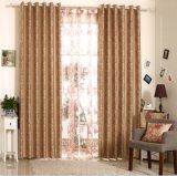 Simple Style Yarn Dyed Jacquard Fabric Curtain (MX-174)