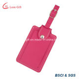Simple PU Leather Label Luggage Tag for Airport