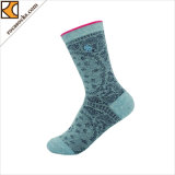 Mandala Pattern Flexible Spring Women Crew Socks (165029SK)