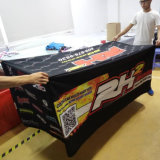 Tradeshow Polyester Stretch Table Throw Fitted Table Cover