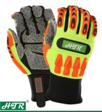 Anti-Slip Impact Resistant Mechanical Safety Work Gloves with TPR