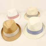 Causual Straw Hat with Customed Design and Logo