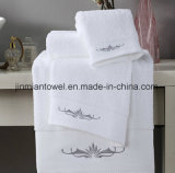 High Quality 100% Cotton Hotel Bath Towel Can Embroidery Customer Logo
