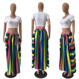 Women's African Print Skirts Long Maxi Skirt Dashiki Ball Gown