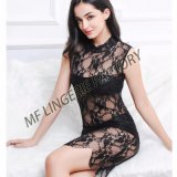 Wholesale Babydoll with Black Lace for Women Sexy Lingerie