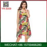 Ladies Casual Summer Beach Dress Cheap Wholesale From China