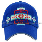 Fashion Washed Embroidery Sandwich Twill Golf Baseball Cap (TMB9068)