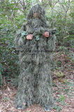 Durable Forest Product Mesh Lining 3D Camo Ghillie Suit