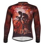 100% Polyester Man′ S Short Sleeve Cycling Jersey Jacket