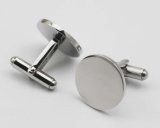 Personalized Cufflinks Fashion Stainless Steel Jewelry Cuff Links
