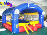 Wholesale price inflatable sport games baseball shooter inflatable baseball arena for carnival