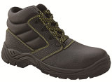 Ufa027 Steel Toe Black Safety Shoes for Construction Workers