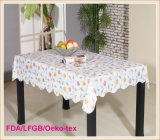 Wholesale Printed Plastic PVC Table Cloth with Nonwoven Backing