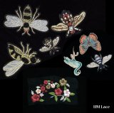 Butterfly Sequin Embroidery Patch, Iron on Sew on Garment Patch, Applique Patch DIY Accessory, Cartoon Popular Patch