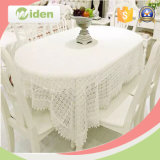 White Milky Poly Chemical Lace Fabric for Tablecloth