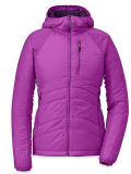 Outdoor Women Padded Hoody Jacket in Pink Colour