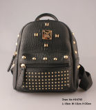 2017 New Fashion PU Backpack with Rivet