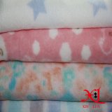 Printing Double-Sided Coral Flannel Pajamas Home Clothes Fabrics