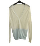 Spring Soft V-Neck Knit Women Cardigan with Button