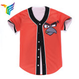 Customized Polyester Sublimation Team Jersey Baseball Shirts