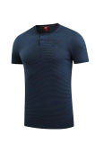 2017/2018 Season Dark Blue Polo Soccer Team Shirt Cotton Material Hot Sale