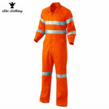 fluorescent Orange Men 3m Reflective High Vis Workwear