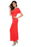 Semi Formal Fashion Red Dress
