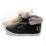 Winter Cotton PVC Injection Shoes for Children (SNC-45041)
