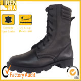 Black High quality Full Leather Military Combat Boot