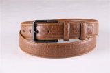 Fashion Men's Leather Belt with Embossed