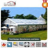 High Peak Party Tent for Wedding with Transparent Roof Cover