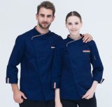 Factory Supply 4 in 1 Men's High Quality Restaurant Workwear Chef Uniform with Custom Embroidery Logo
